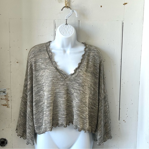 Altar'd State Thin Knit Cropped Sweater - Picture 2 of 13